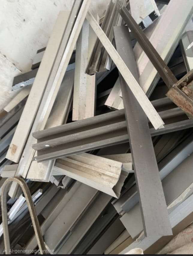 Royal Traders team collecting scrap metal and industrial materials from Sanathnagar