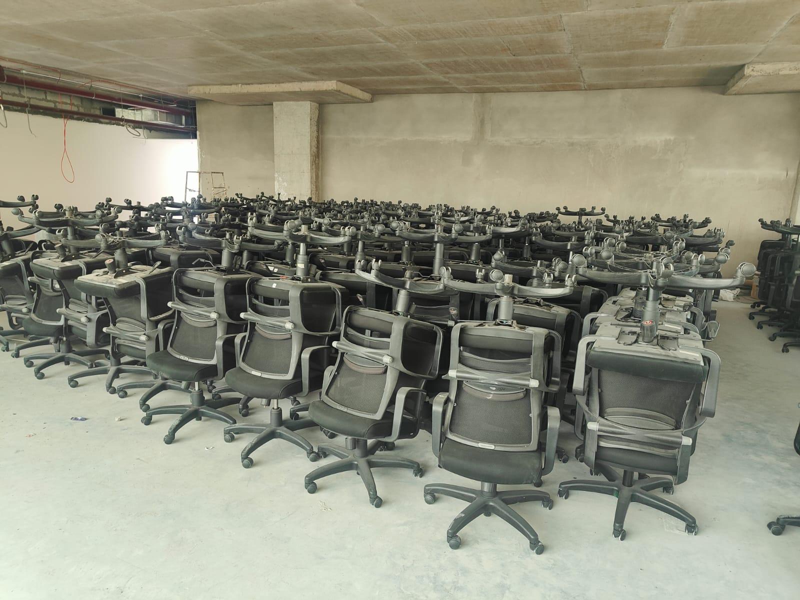 What gets bought back — Office Shut-Downs: Workstations, Chairs & Partitions